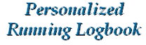 Gift Certificate for a Personalized Running Logbook